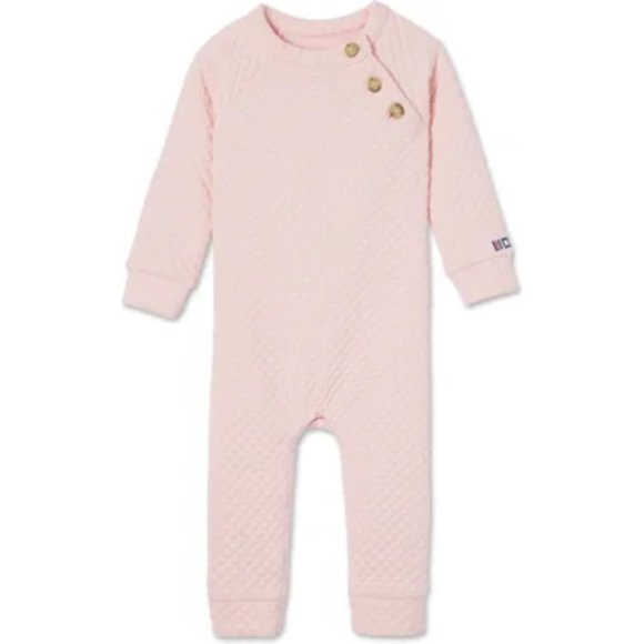 Classic Prep Quilted Knit Blanket; Reese Romper 18-24 & Quilted Knit Hat OS NWT - Picture 4 of 5